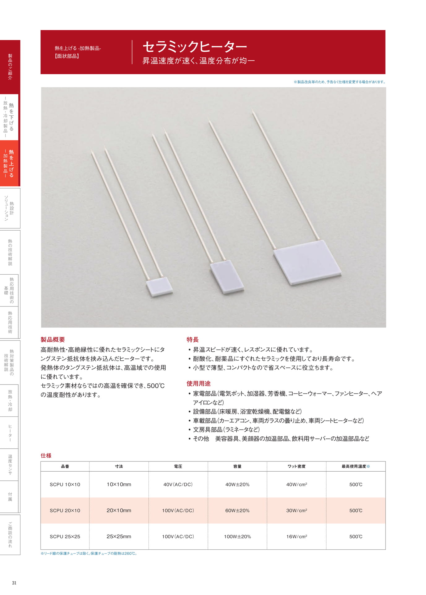 P.31　セラミックヒーター（32ページ目）