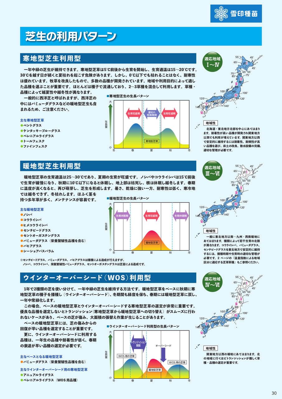 芝生の利用パターン(31ページ目)