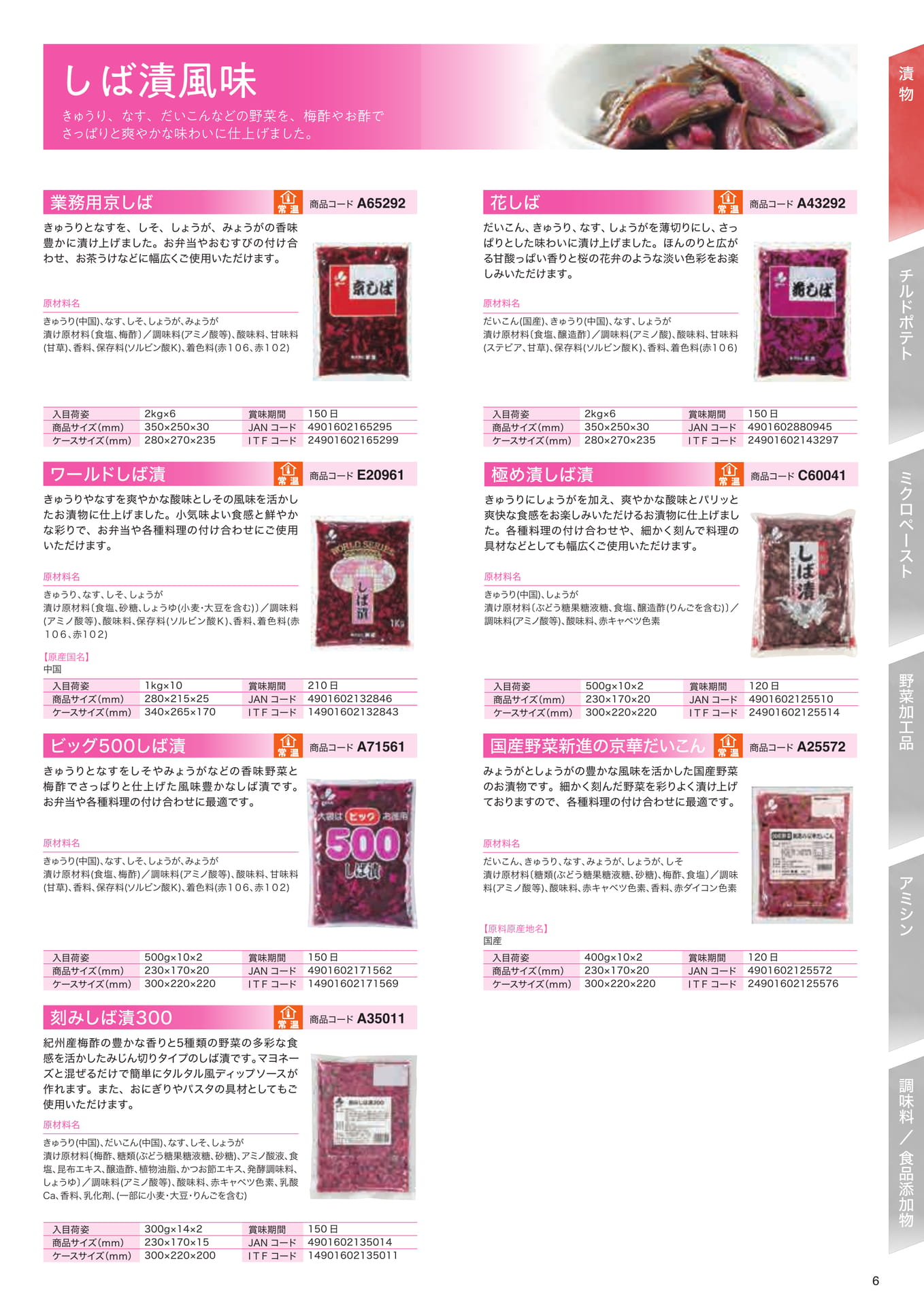 漬物（7ページ目）