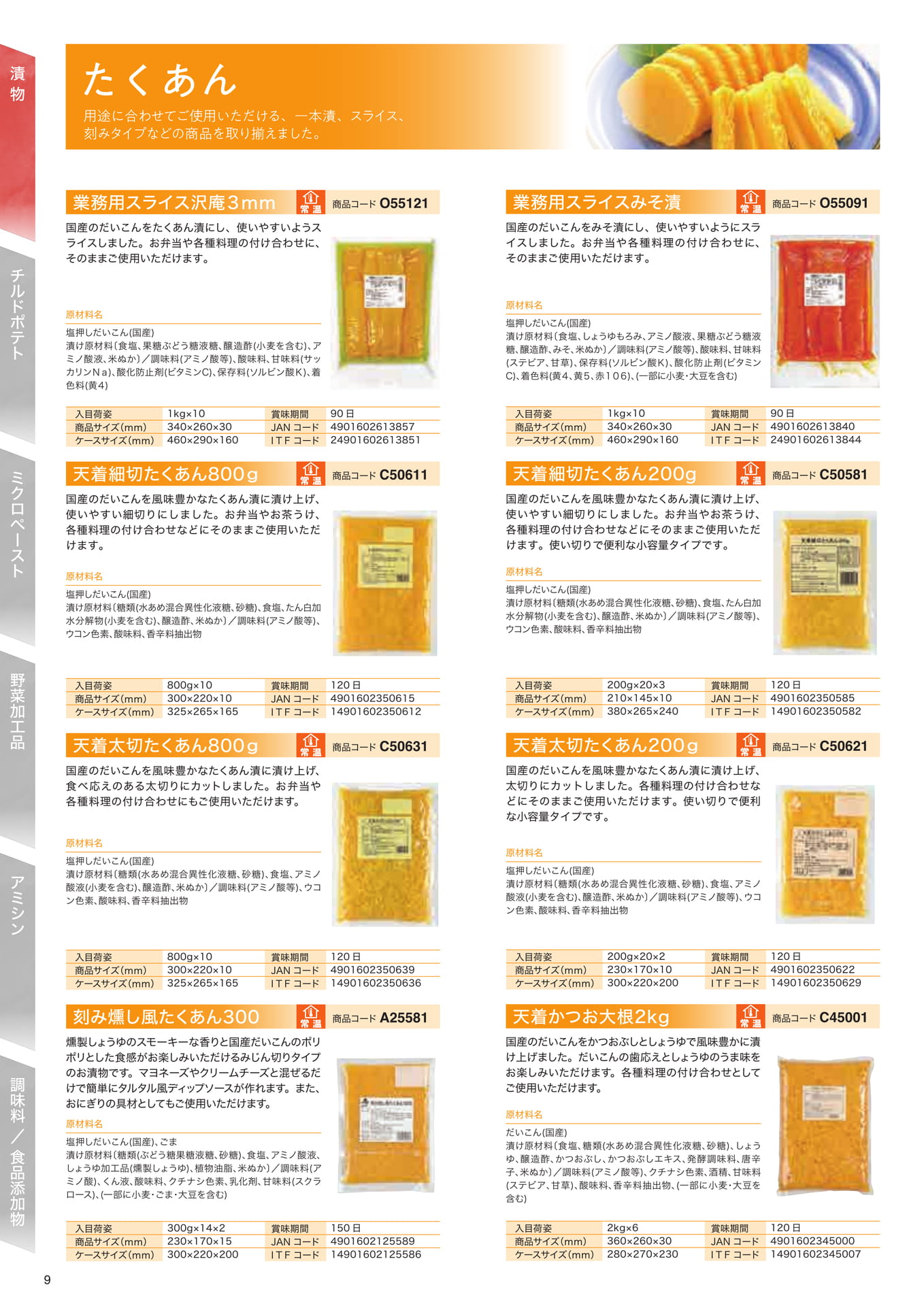 漬物（10ページ目）