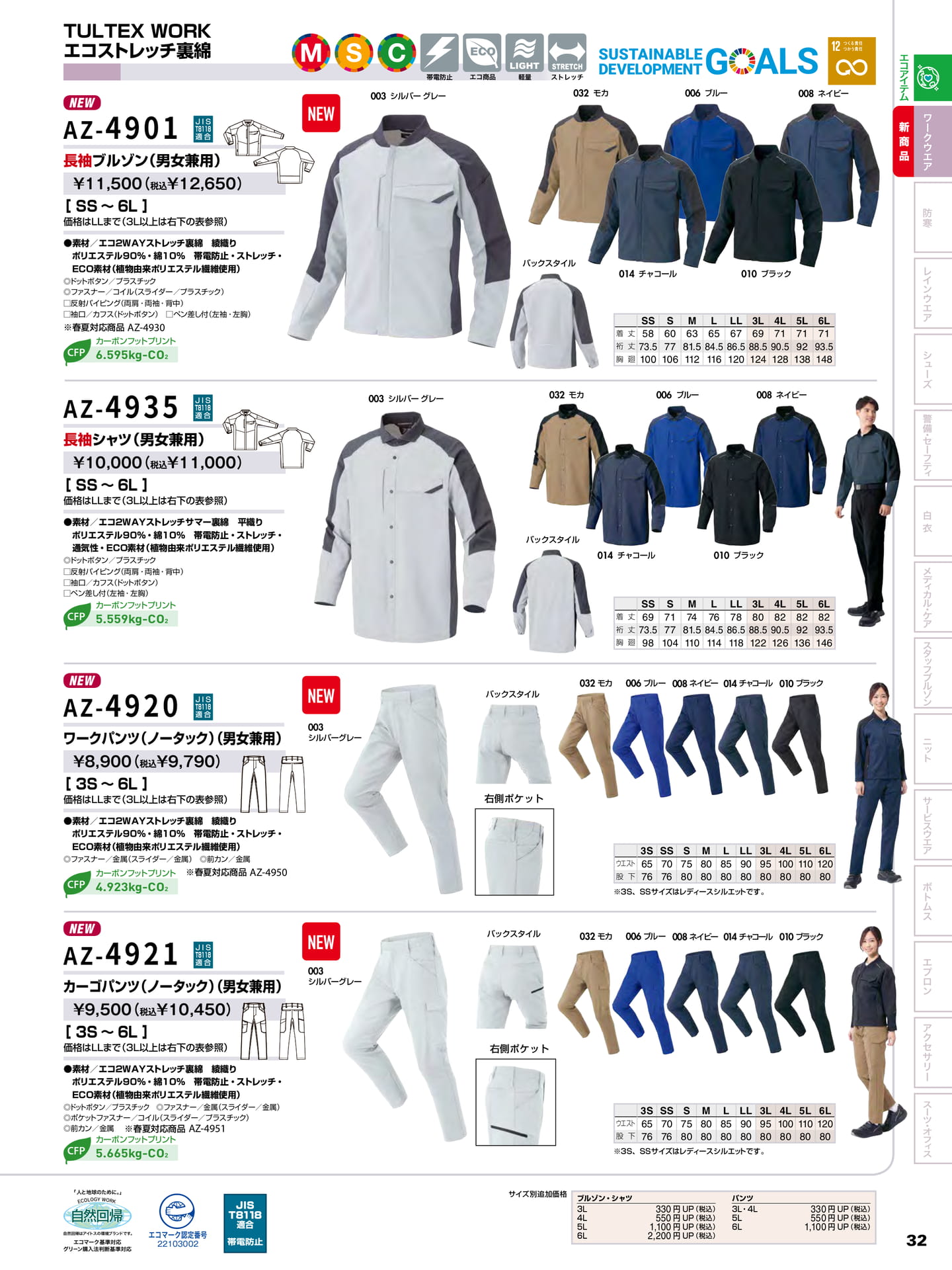 AZ-4901・AZ-4935商品紹介(33ページ目)