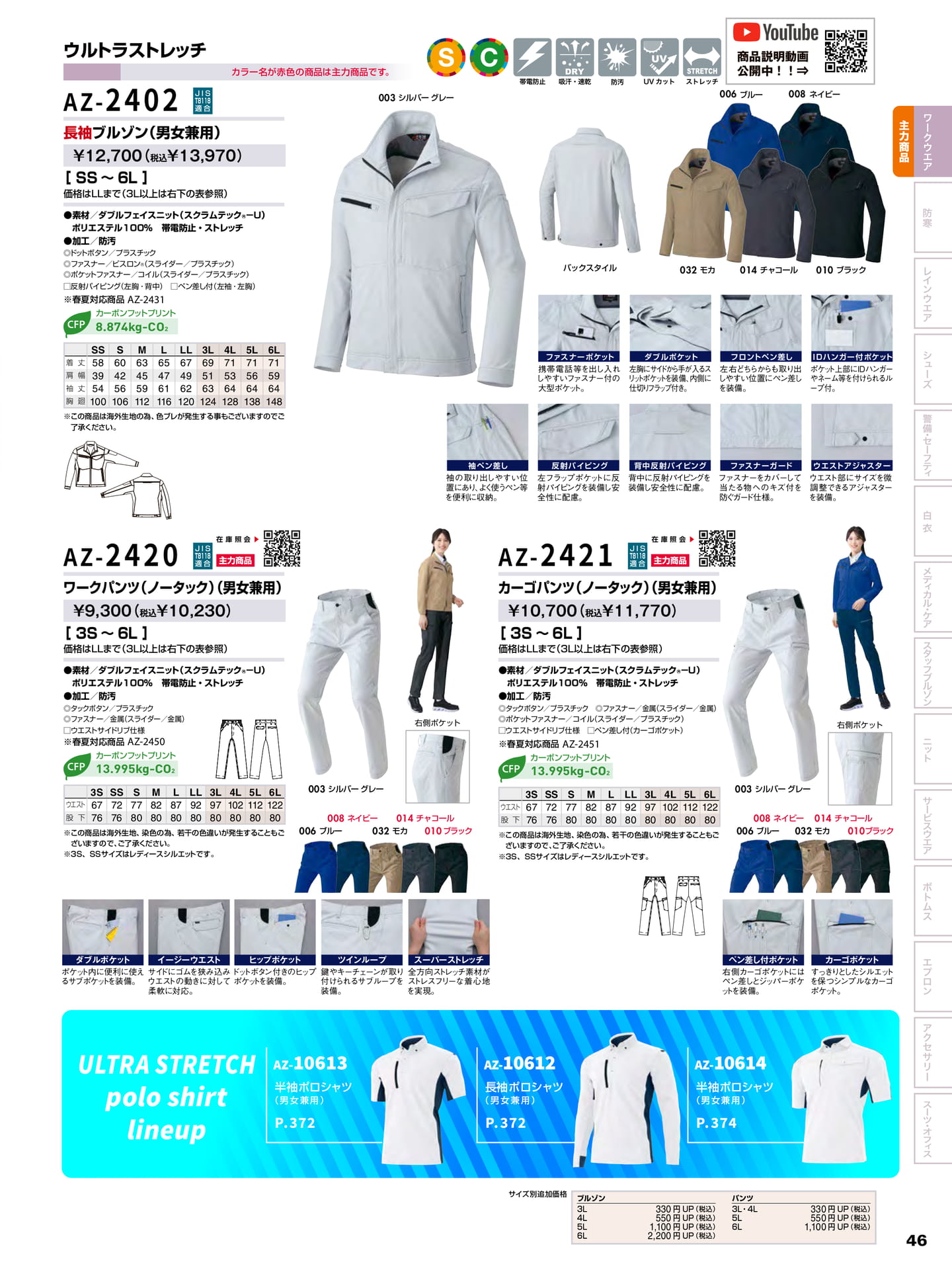 AZ-2402・AZ-2420商品紹介(47ページ目)