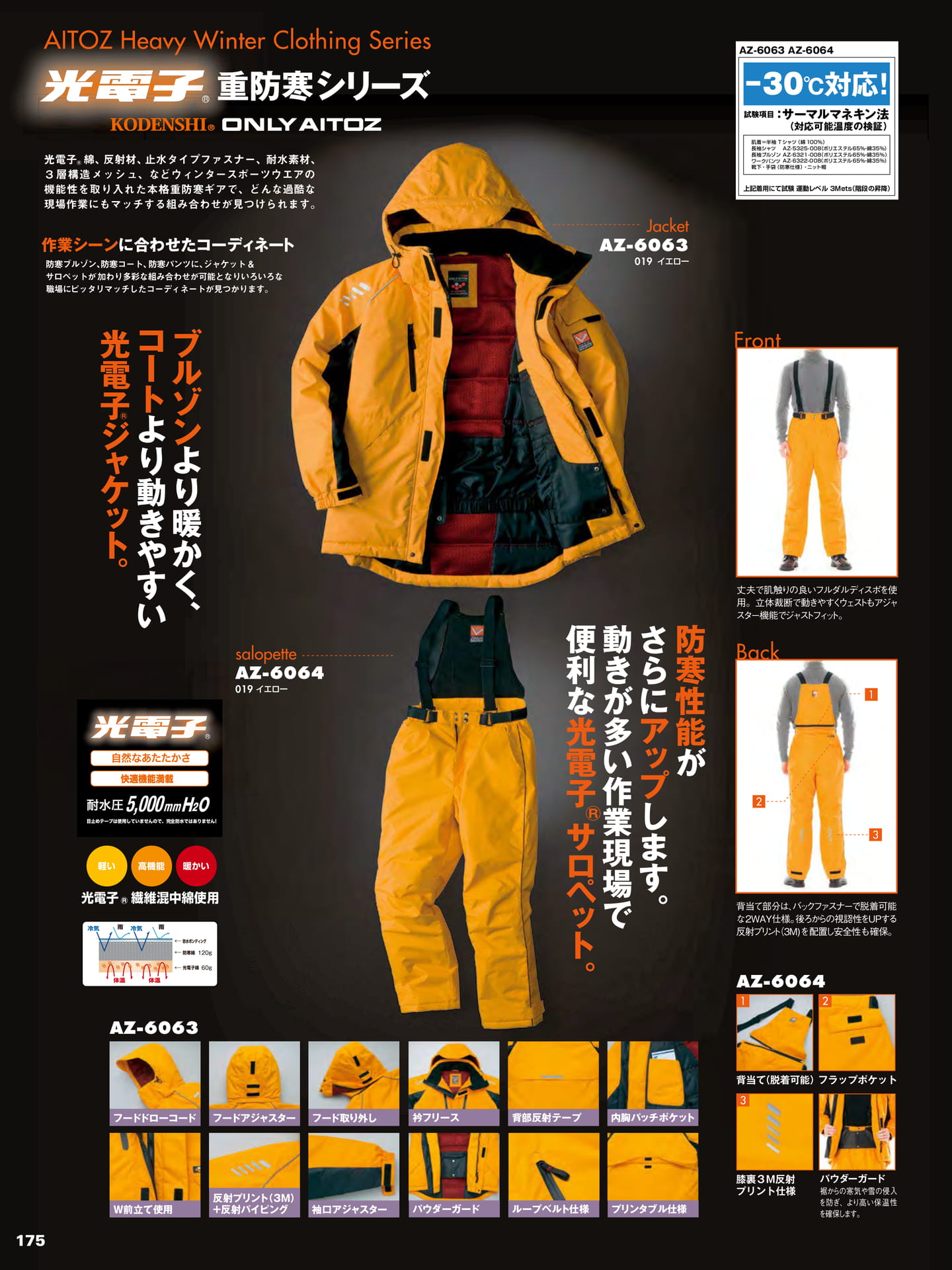光電子 重防寒シリーズ(176ページ目)