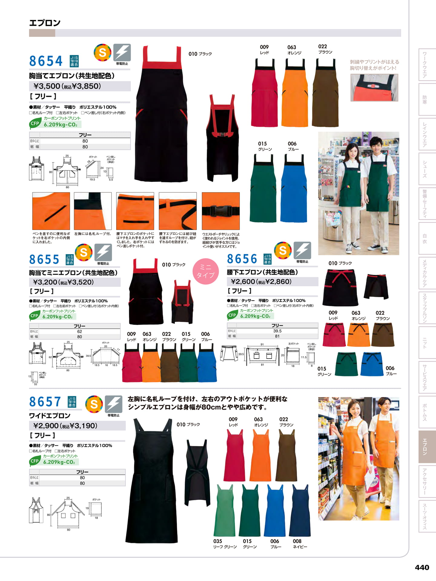 エプロンコレクション(441ページ目)