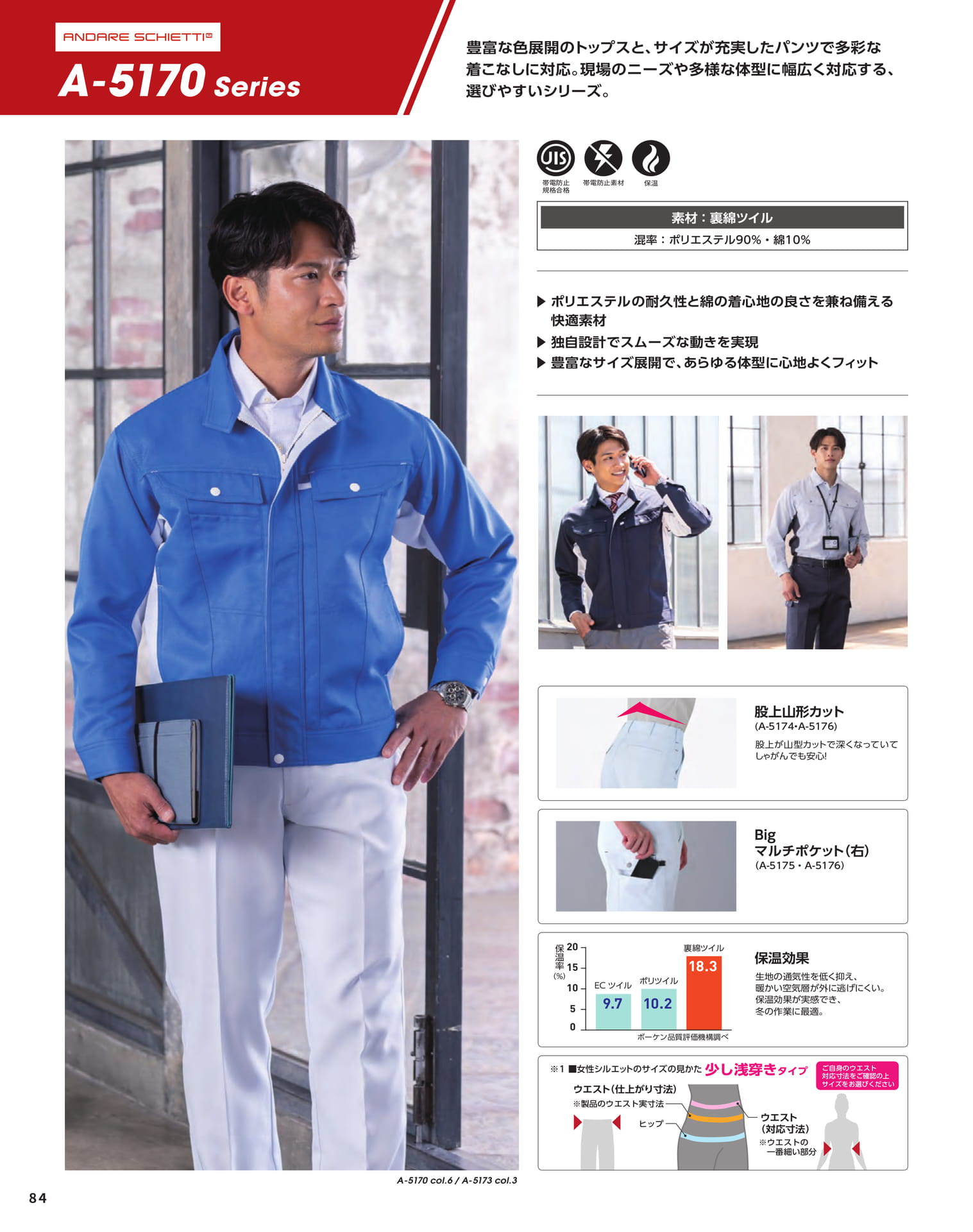 A-5170 Series パンツ(86ページ目)