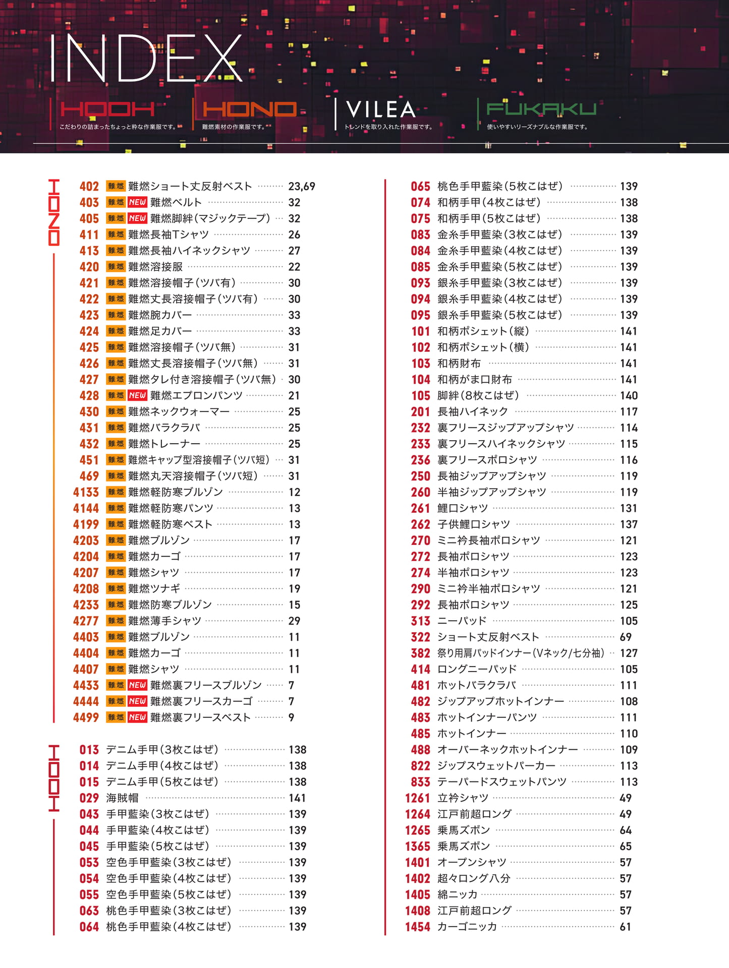 INDEX(2ページ目)