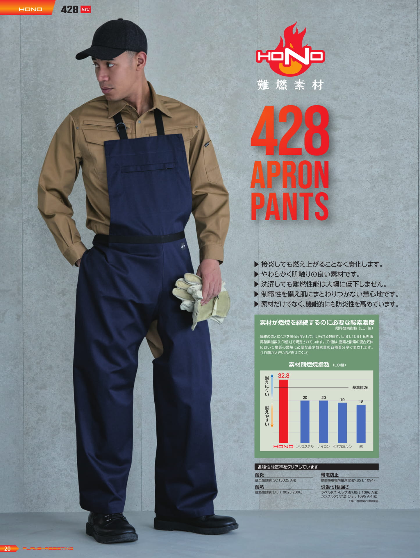 428 難燃エプロンパンツ特徴(22ページ目)