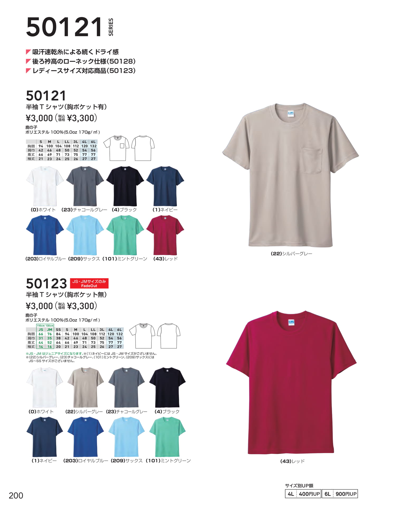 半袖Tシャツ(202ページ目)
