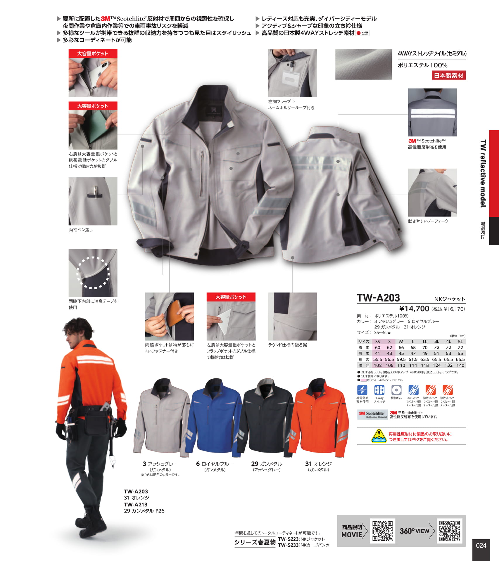 TW-A203 NKジャケット（25ページ目）