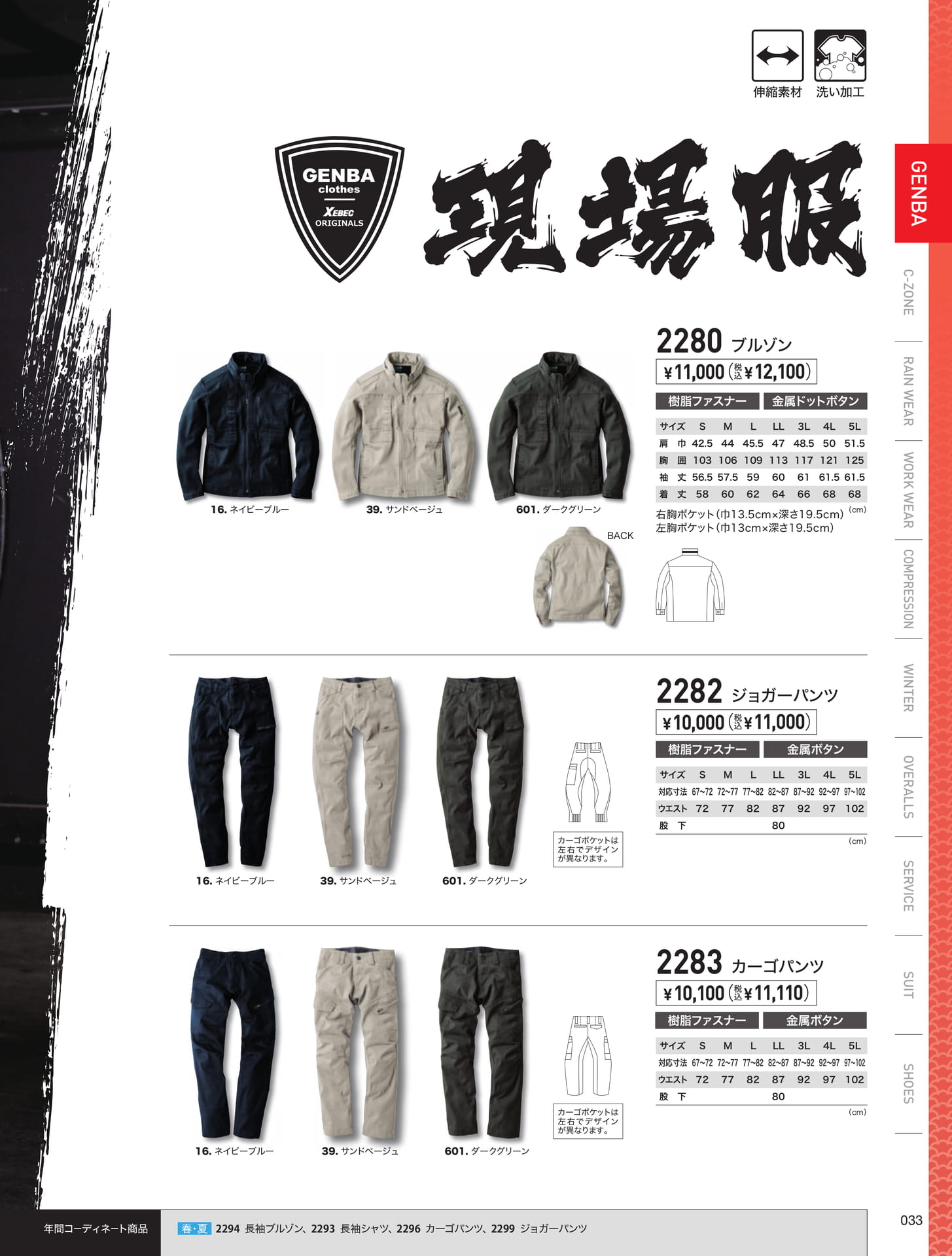 2280 SERIES 商品詳細（33ページ目）