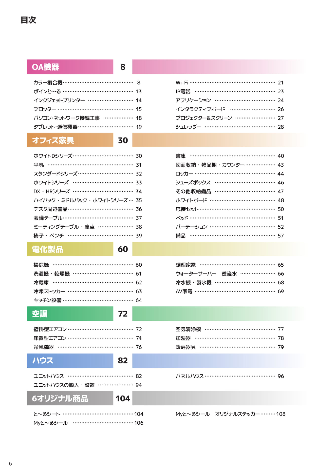 目次(6ページ目)