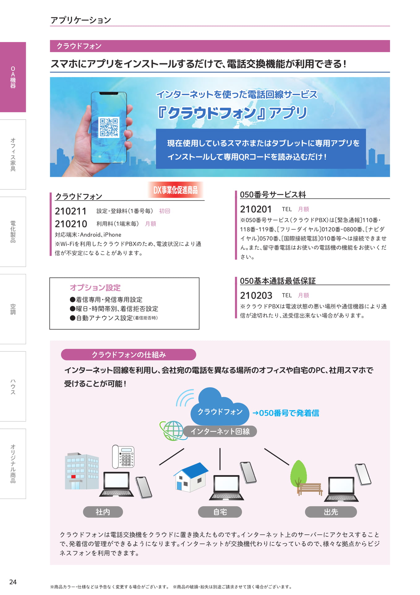 クラウドフォン(24ページ目)