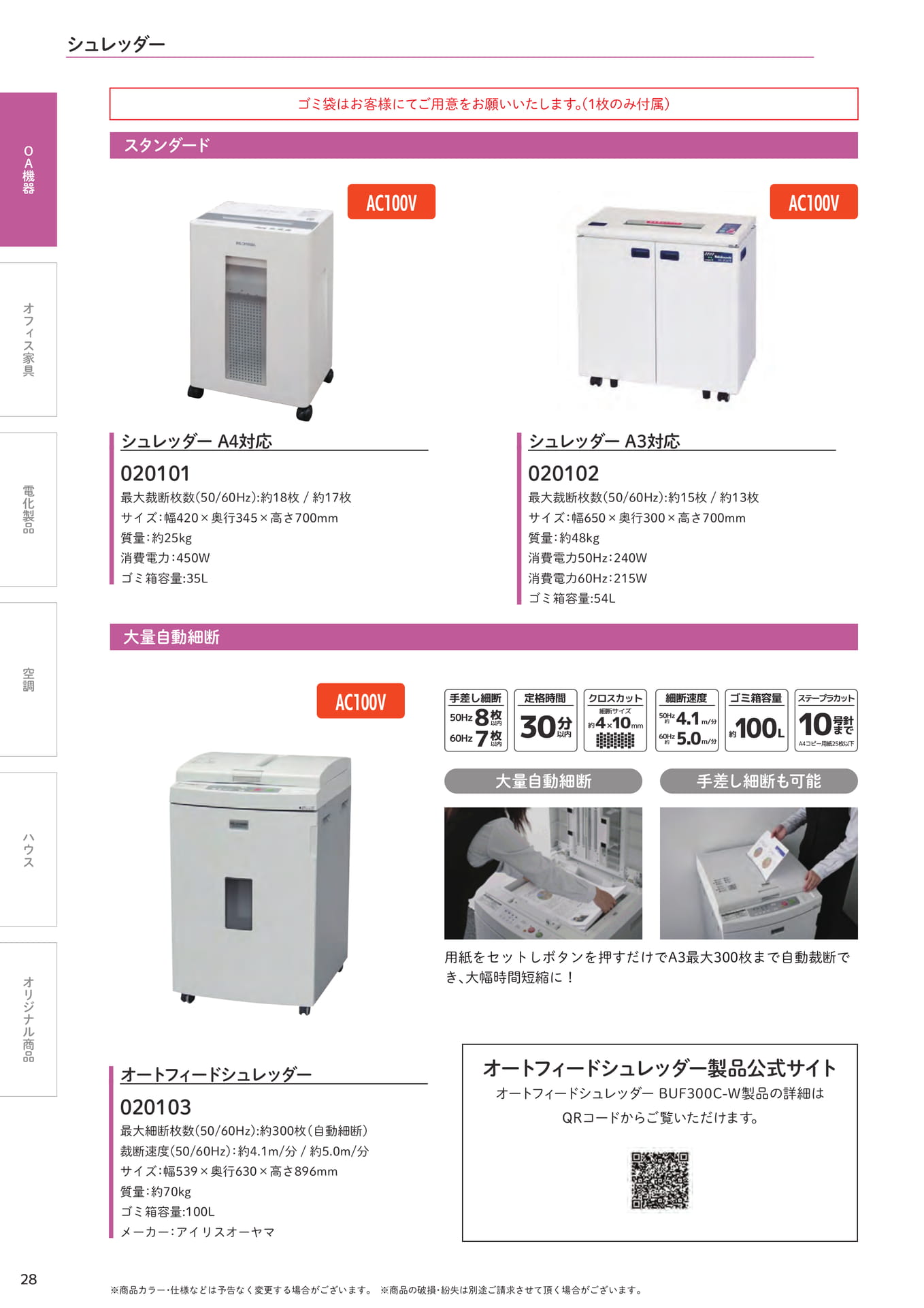 シュレッダー(28ページ目)