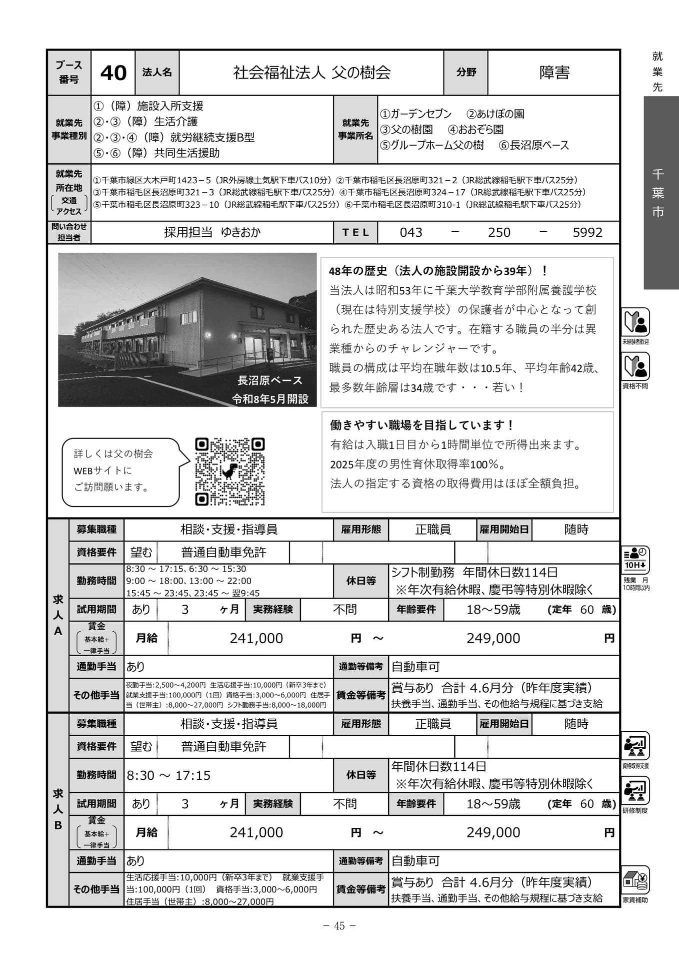 社会福祉法人父の樹会（47ページ目）