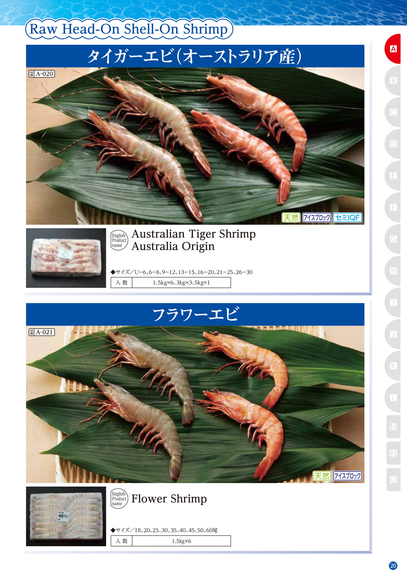 Shrimp Raw Head-On Shell-On Shrimp(11ページ目)