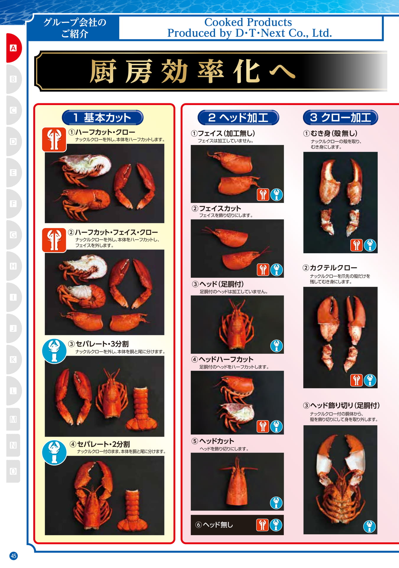 Cooked Products Produced by D・T・Next Co.,Ltd.(36ページ目)