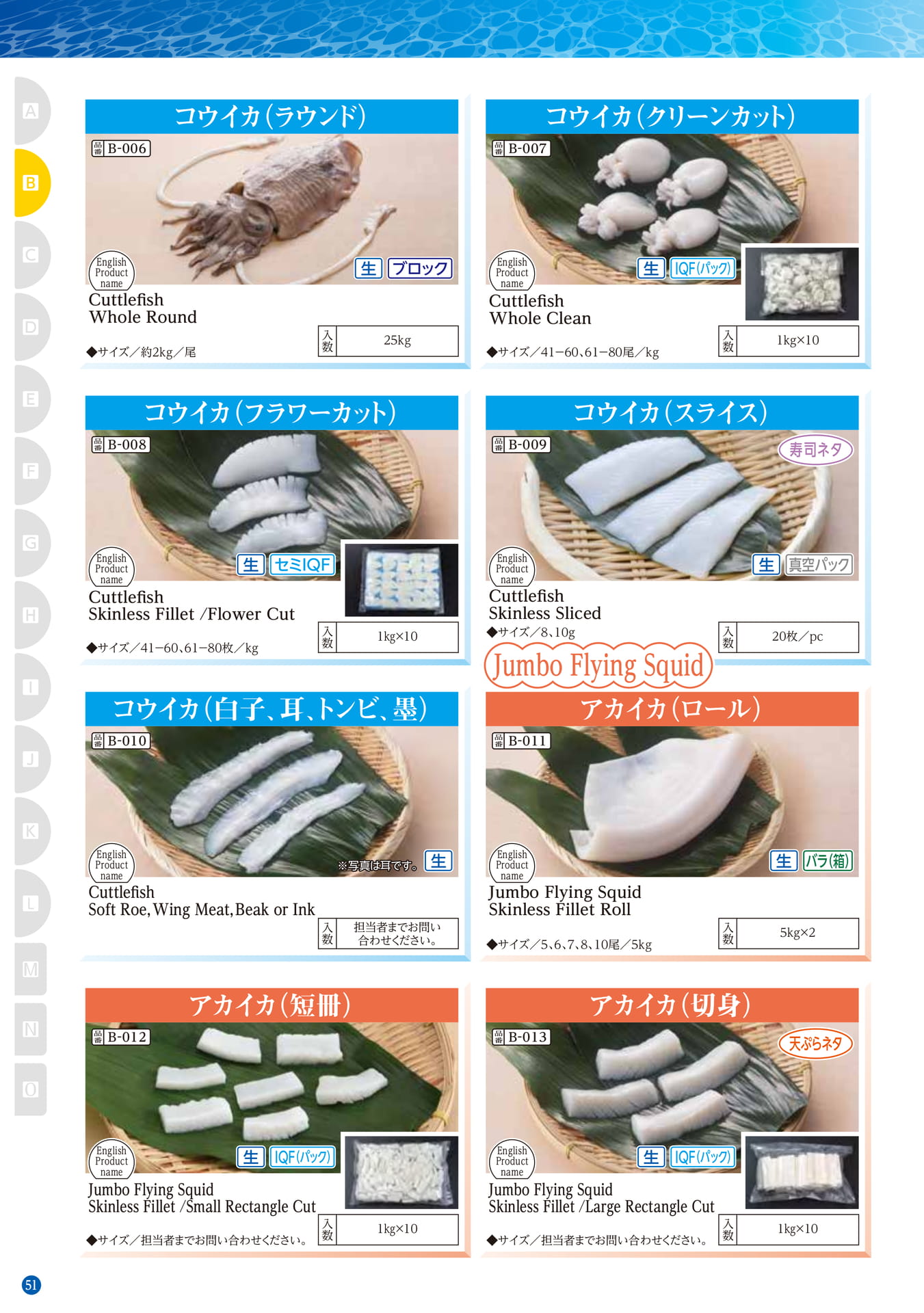 Squid・Octopus Cuttlefish Jumbo Flying Squid(42ページ目)