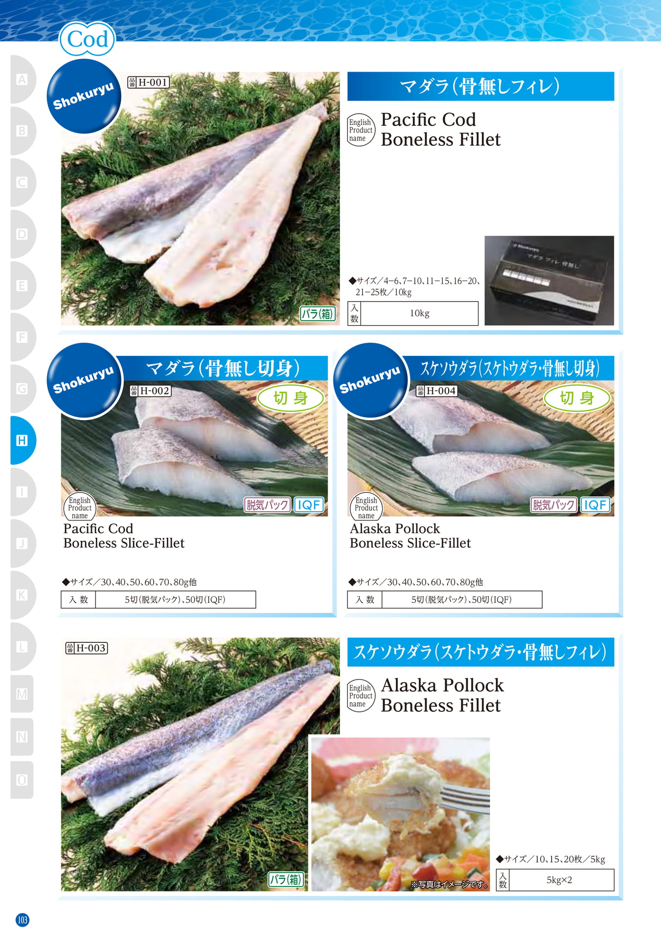 Northern Hemisphere Fish Cod(94ページ目)