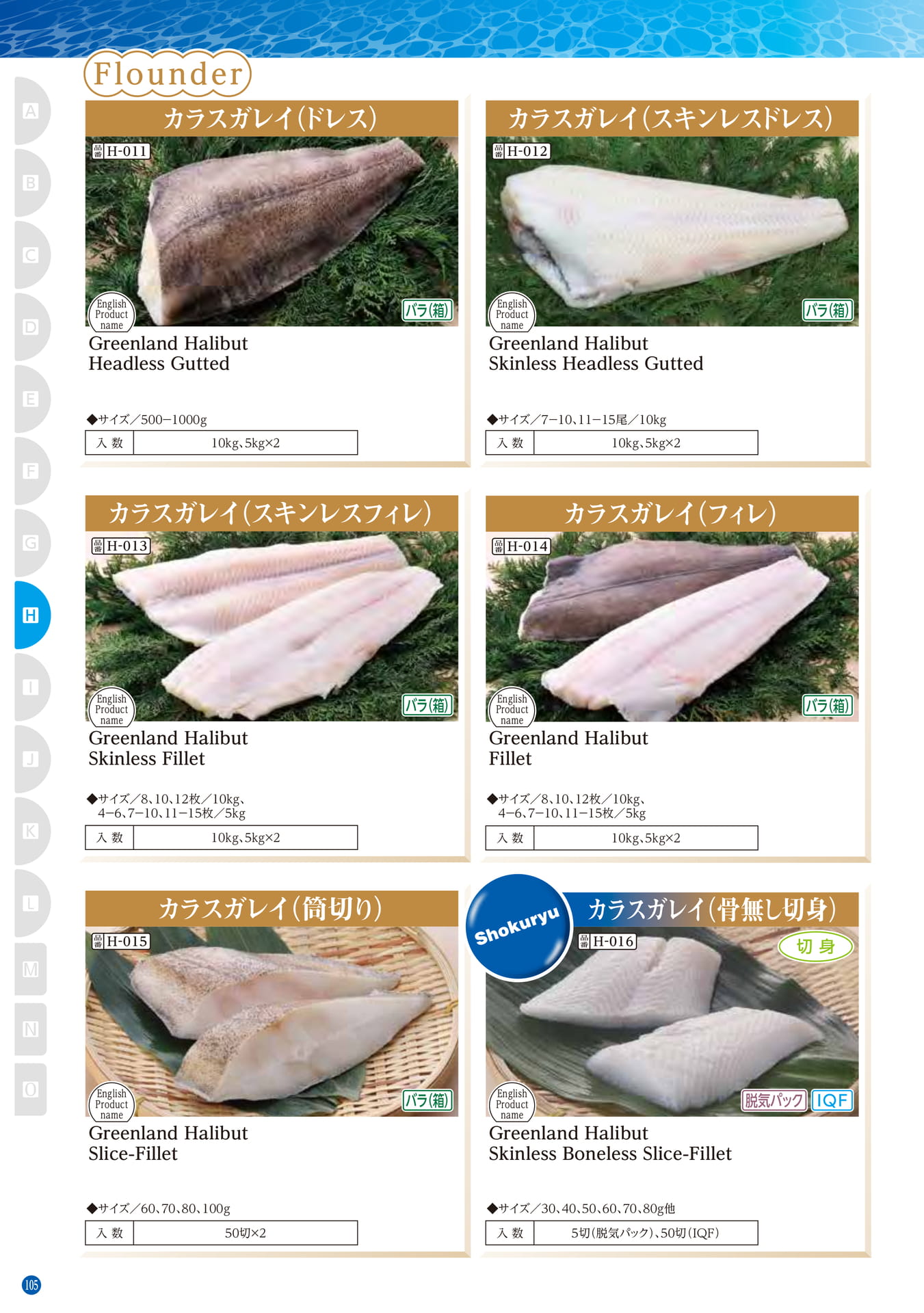 Northern Hemisphere Fish Flounder(96ページ目)