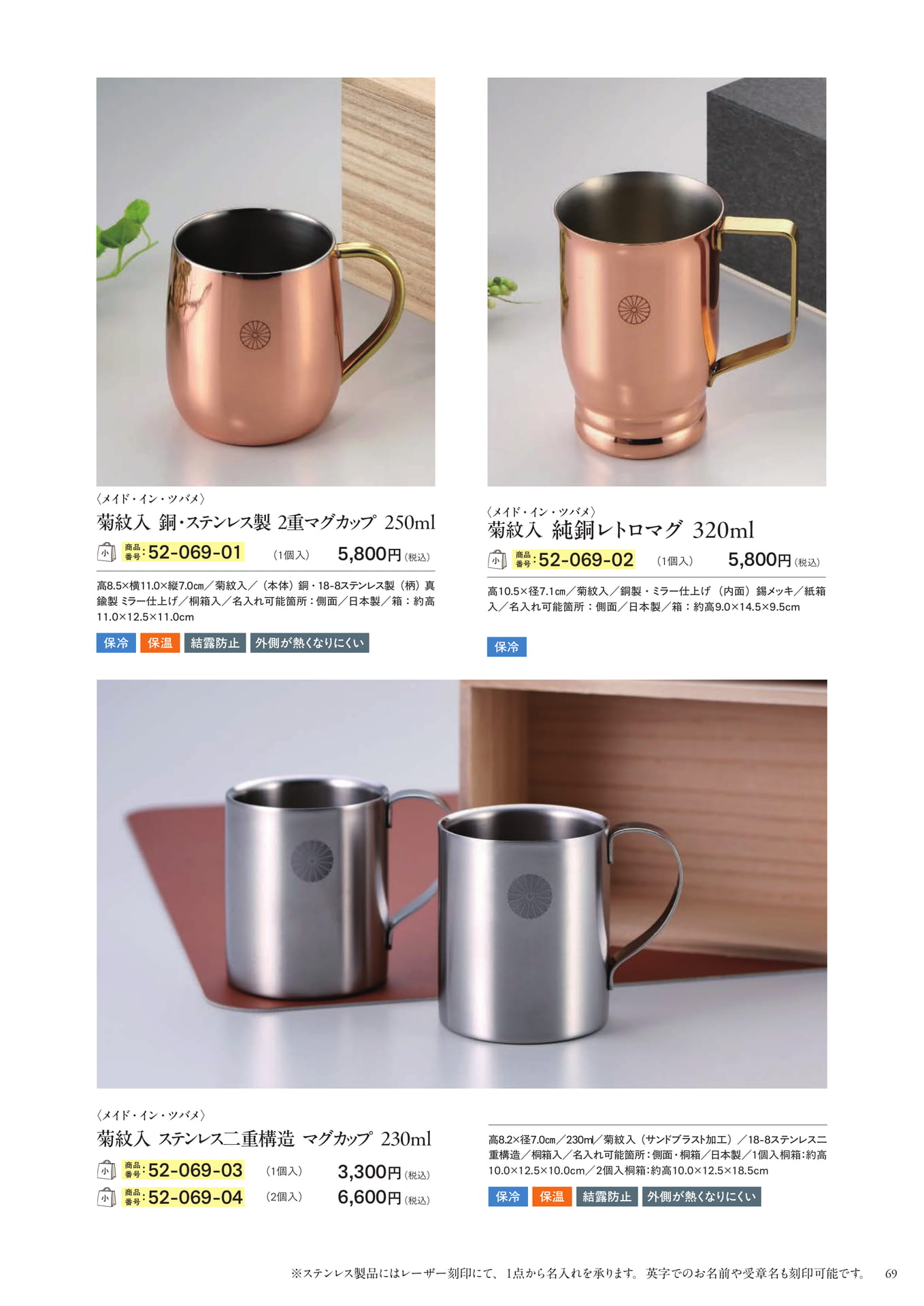 メイド・イン・ツバメ マグカップ各種(71ページ目)