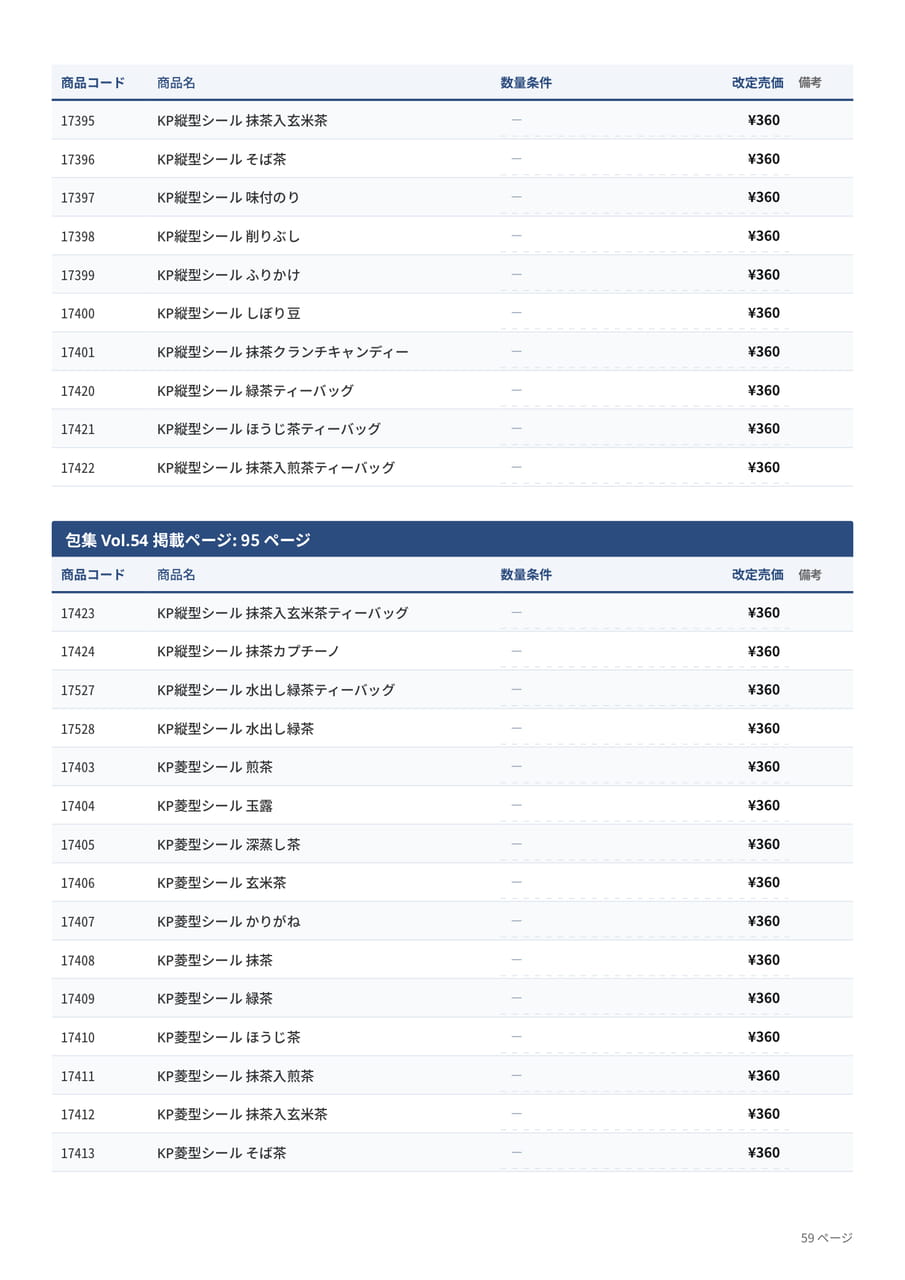 KP縦型シール(59ページ目)