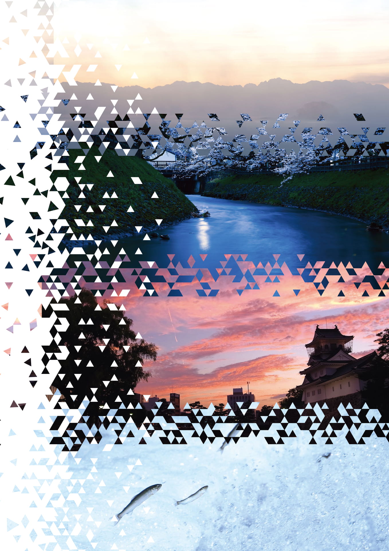 麻の葉ちらし 画像 タニハタ総合カタログ 045 組子細工(45ページ目)