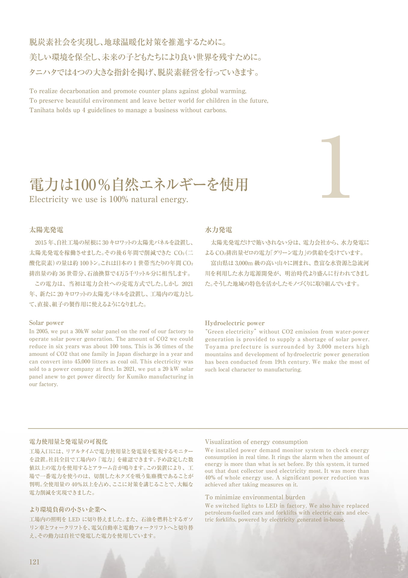 SDGs 自然エネルギー タニハタ総合カタログ 122 組子細工(122ページ目)