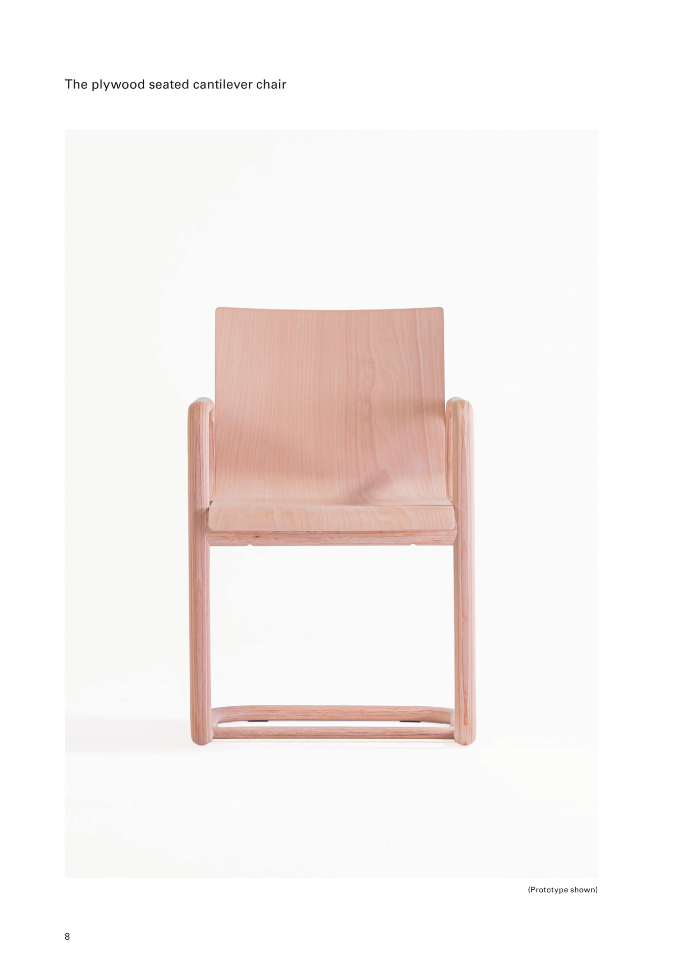 The plywood seated cantilever chair(10ページ目)