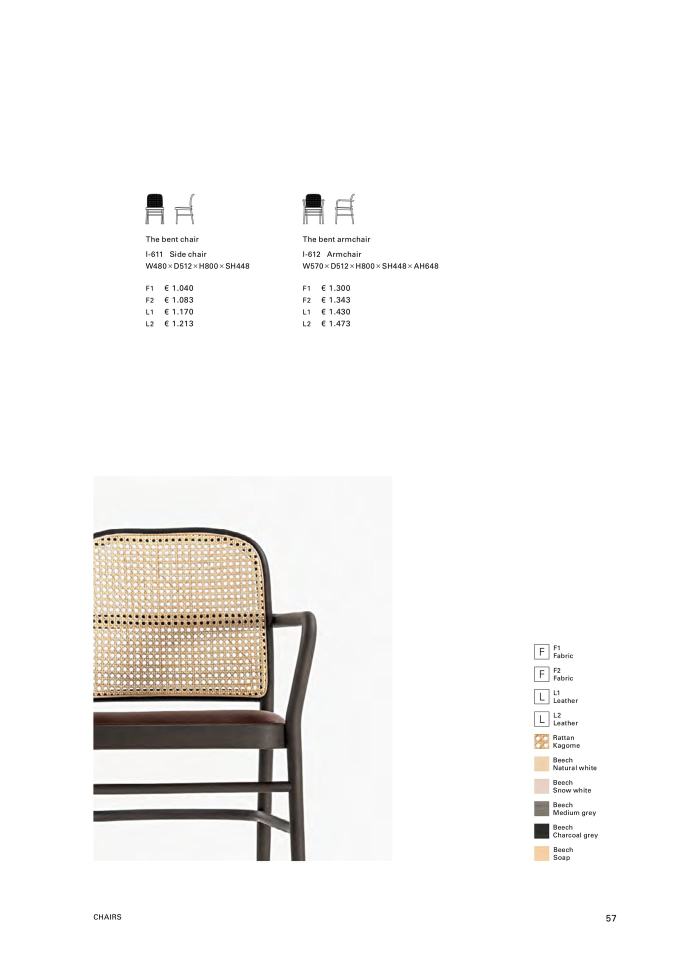 The bent chair & armchair（59ページ目）