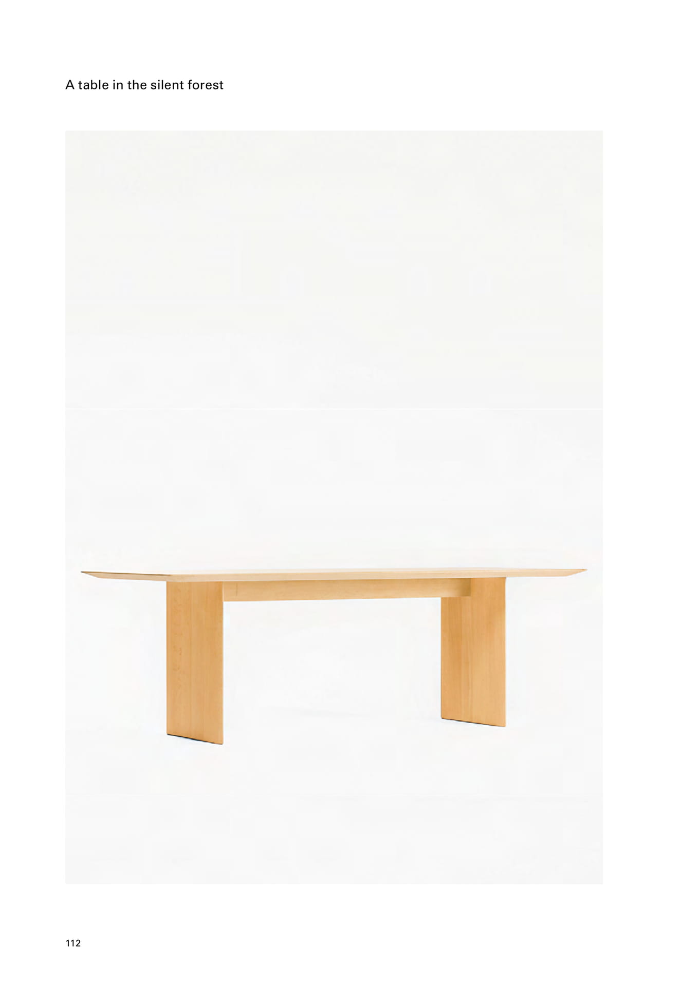 A table in the silent forest（114ページ目）