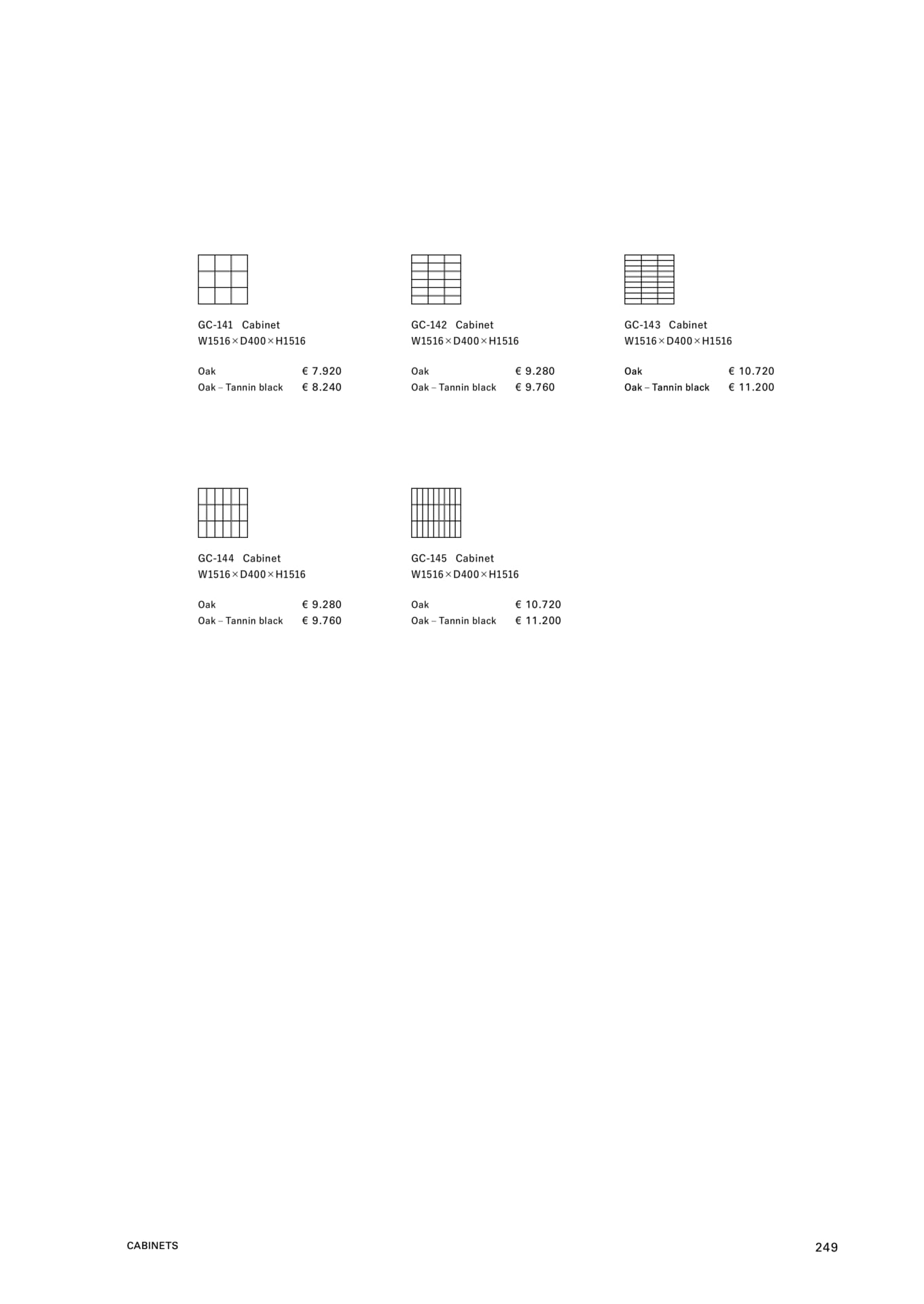 CABINETS（251ページ目）