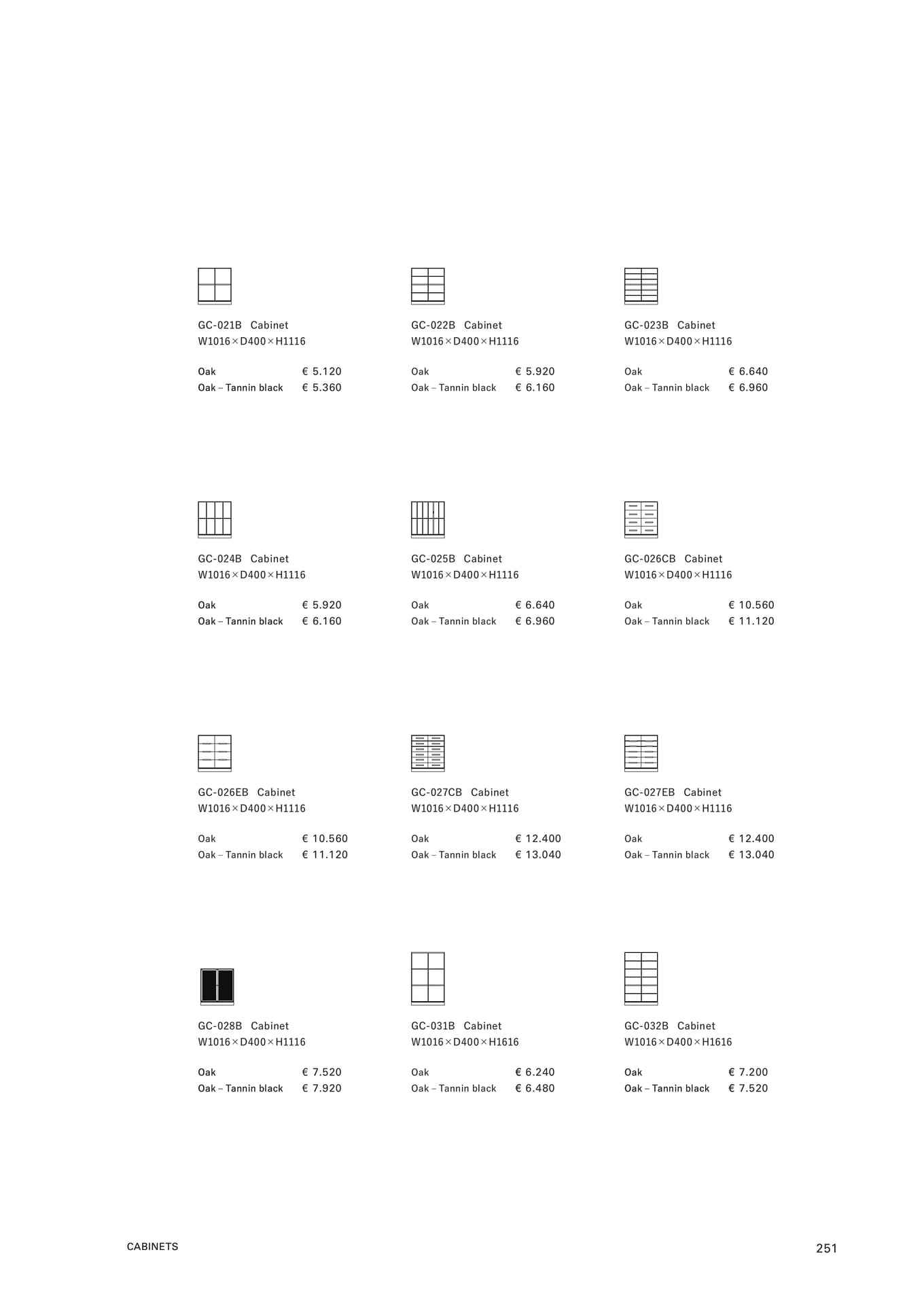 GC-021B キャビネット(253ページ目)