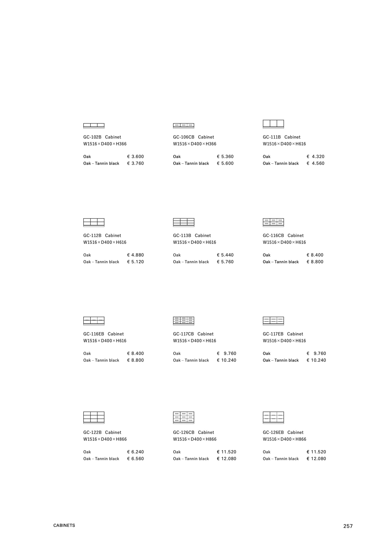 CABINETS（259ページ目）