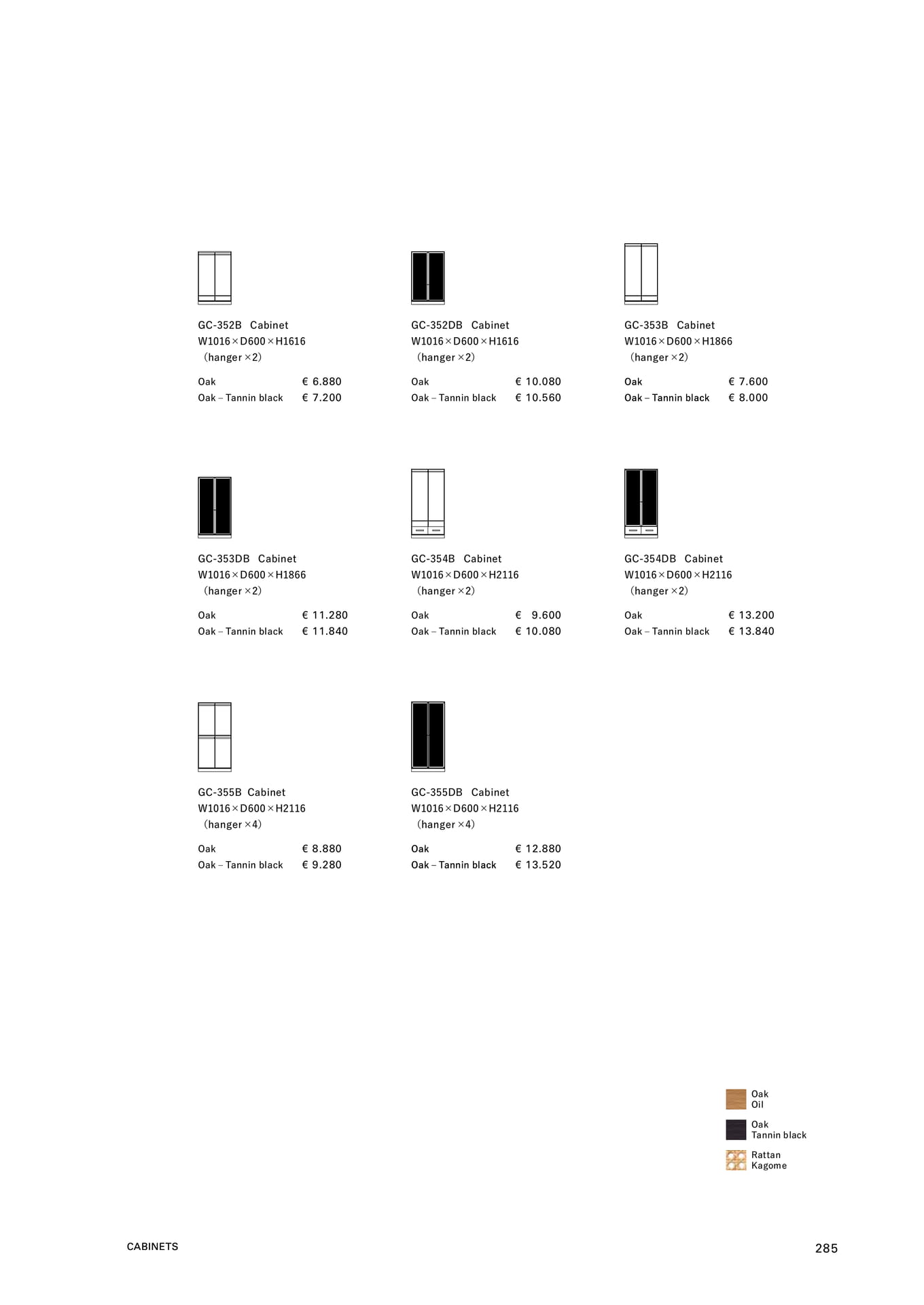 CABINETS（287ページ目）