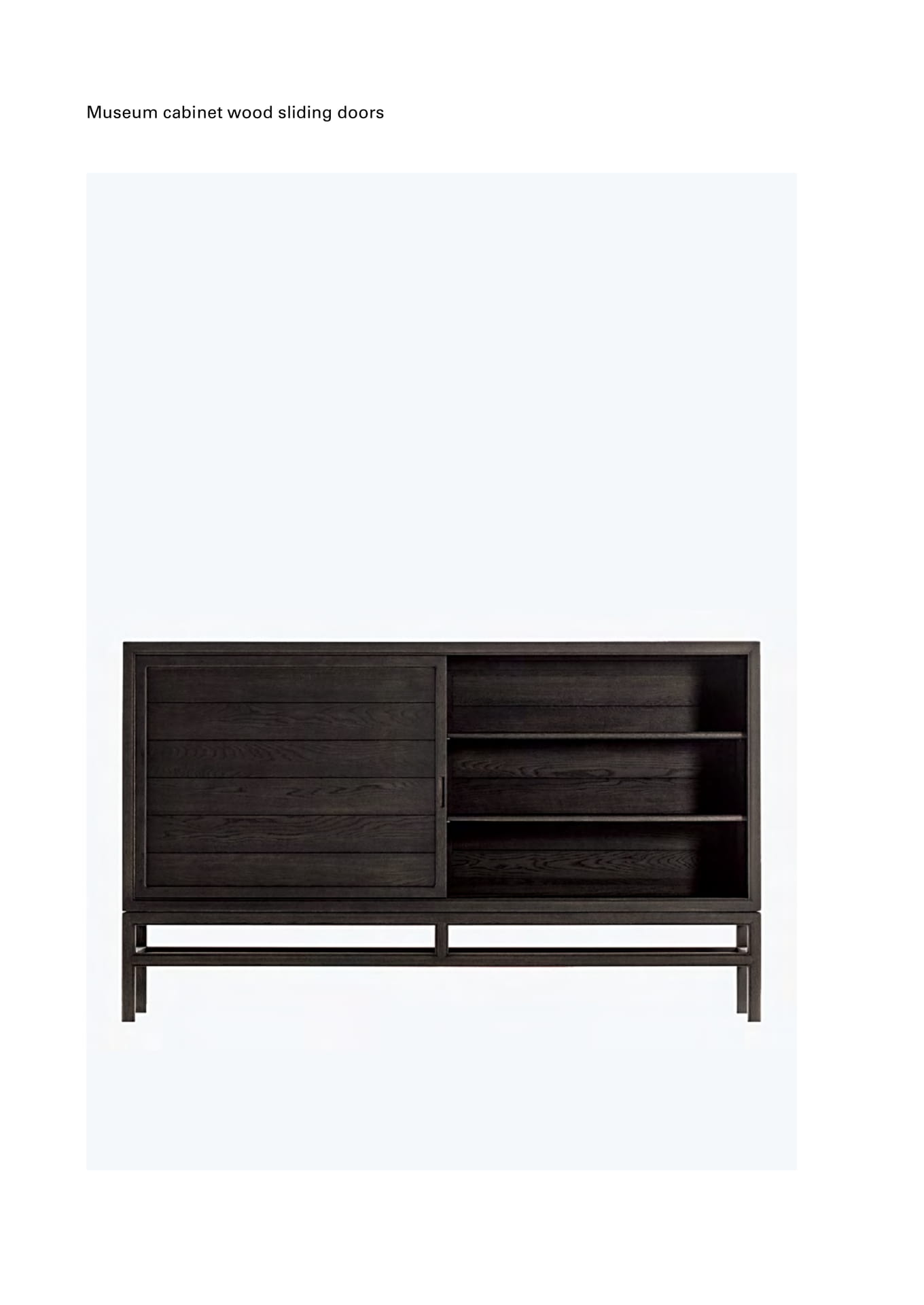 Museum cabinet wood sliding doors（304ページ目）