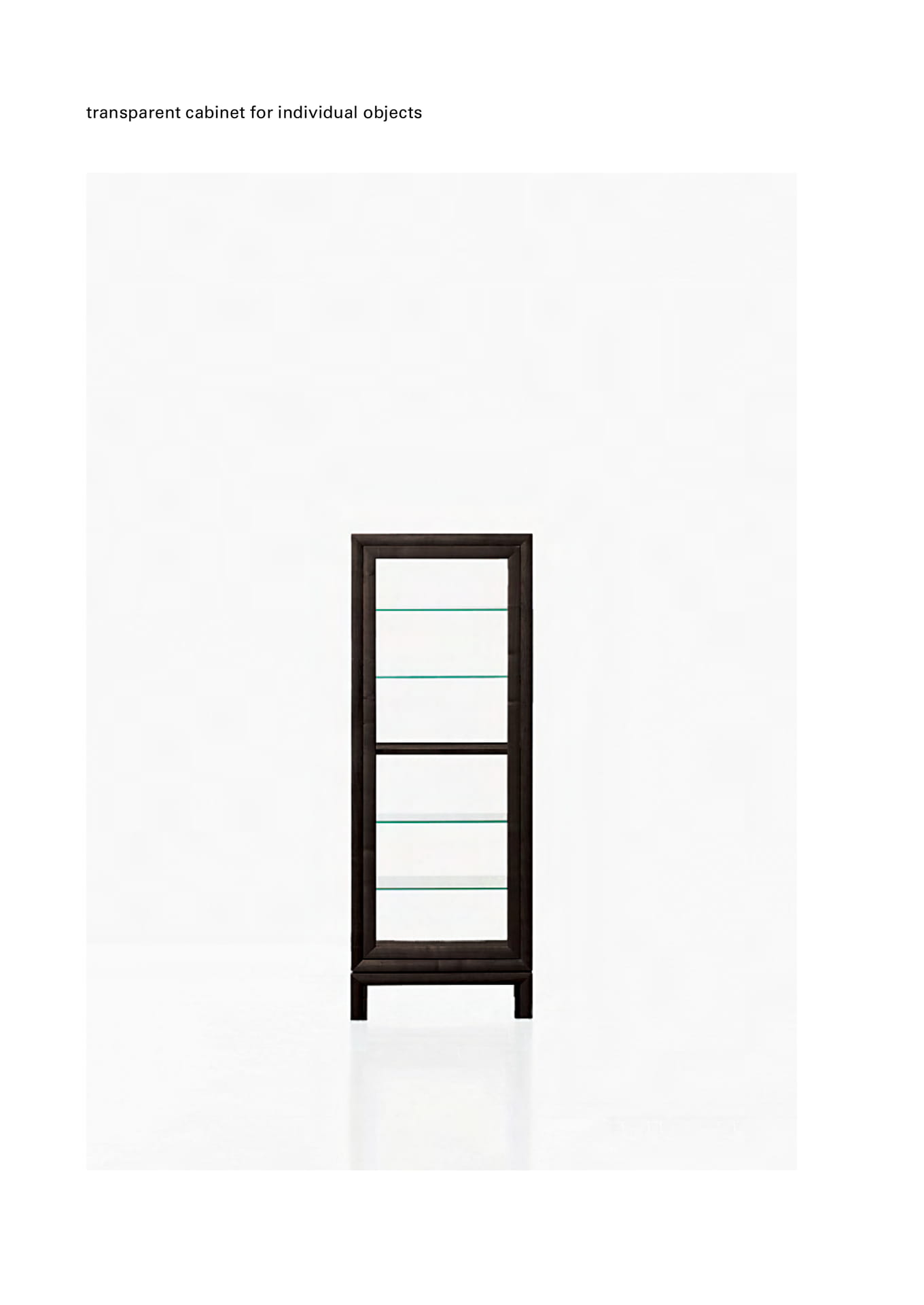 Transparent cabinet for individual objects（314ページ目）