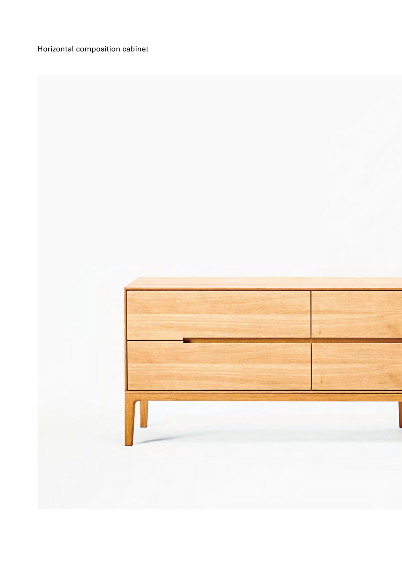 Horizontal composition cabinet（330ページ目）