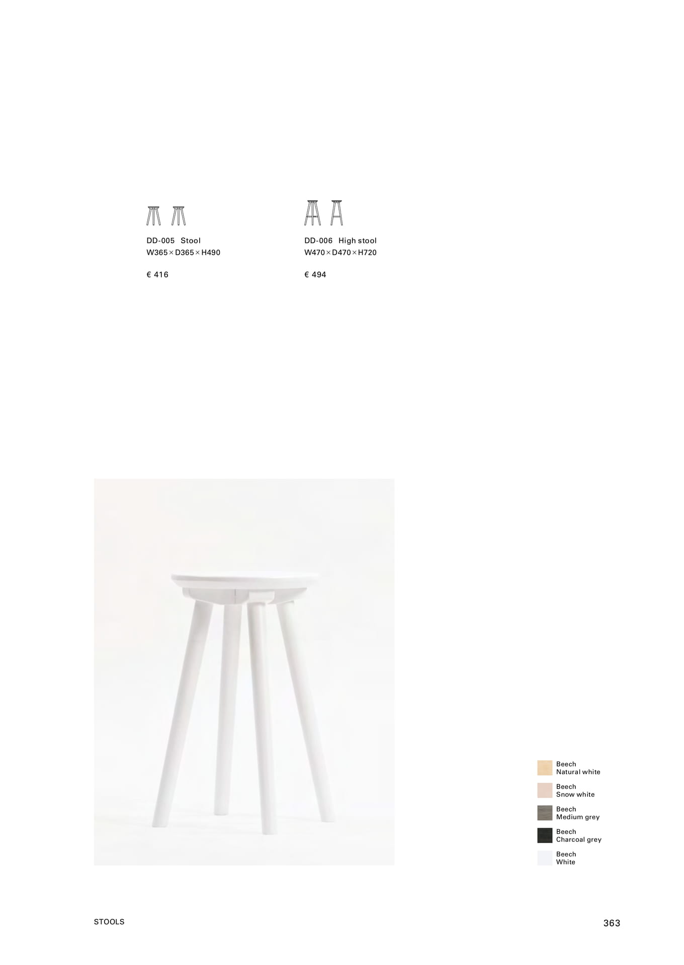 DD-005 / DD-006 Stool（365ページ目）