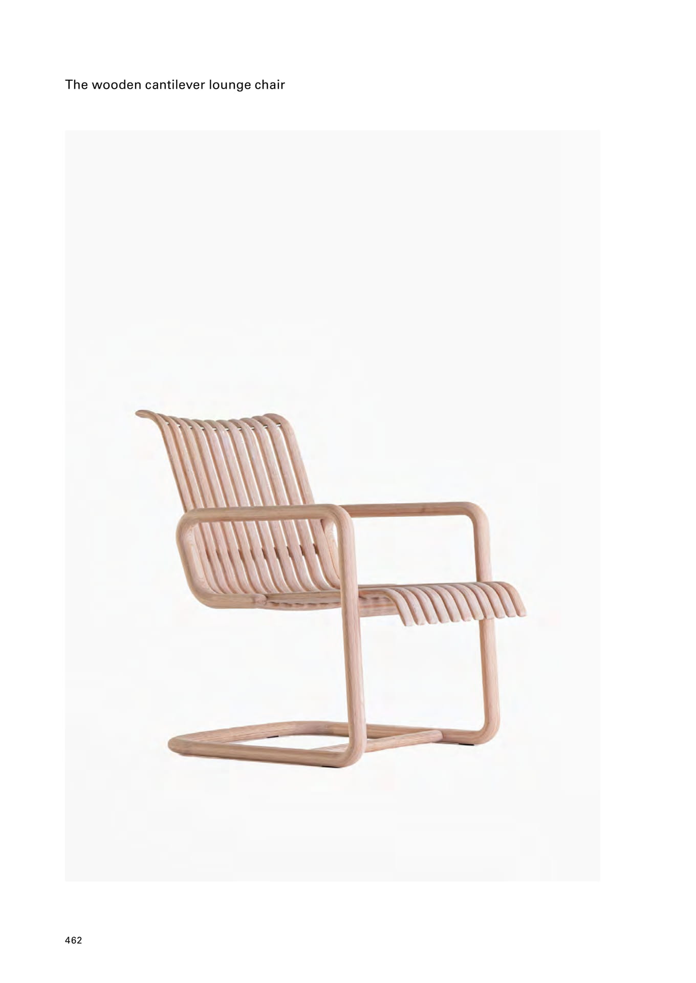 The wooden cantilever lounge（464ページ目）
