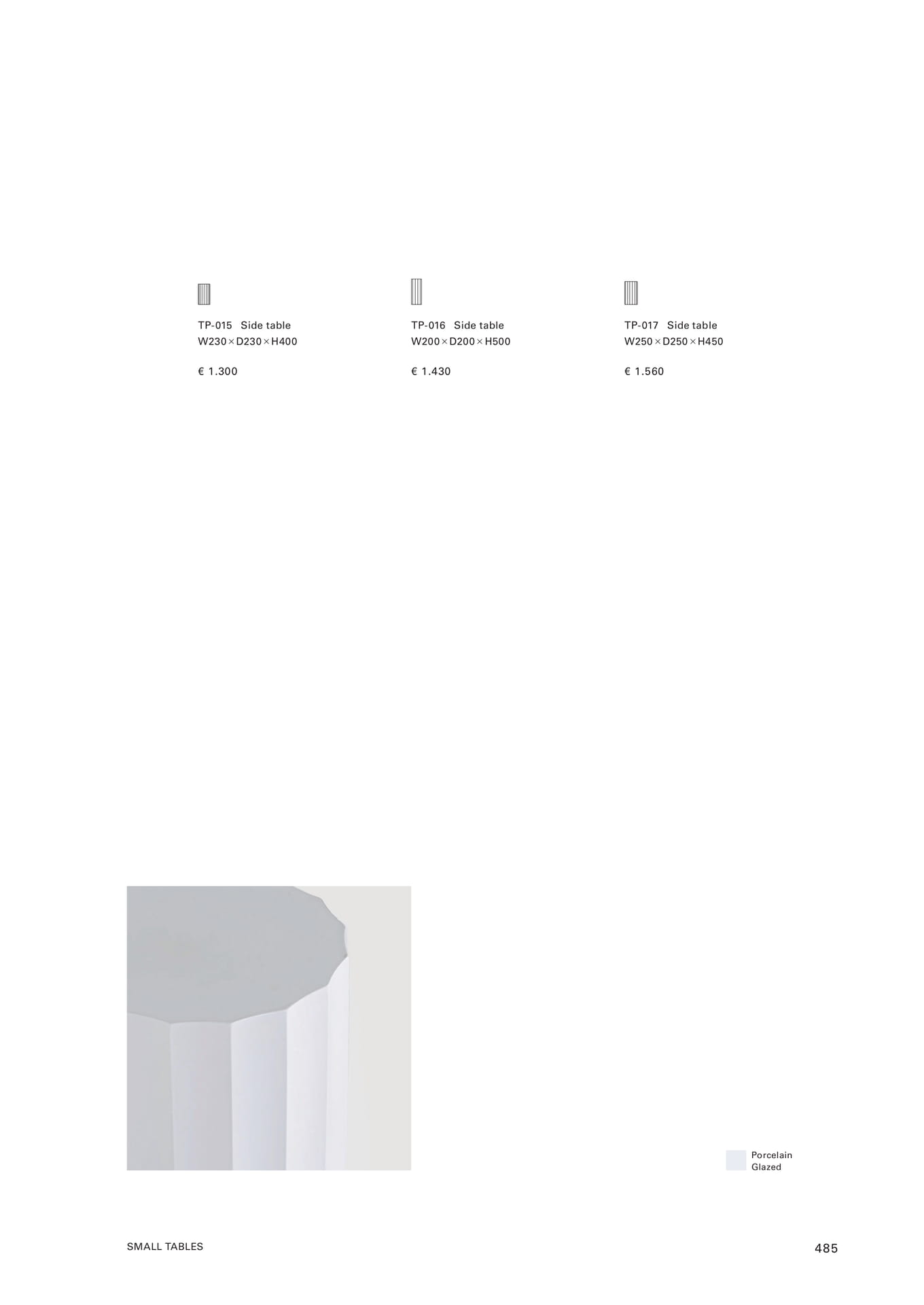 SMALL TABLES(487ページ目)