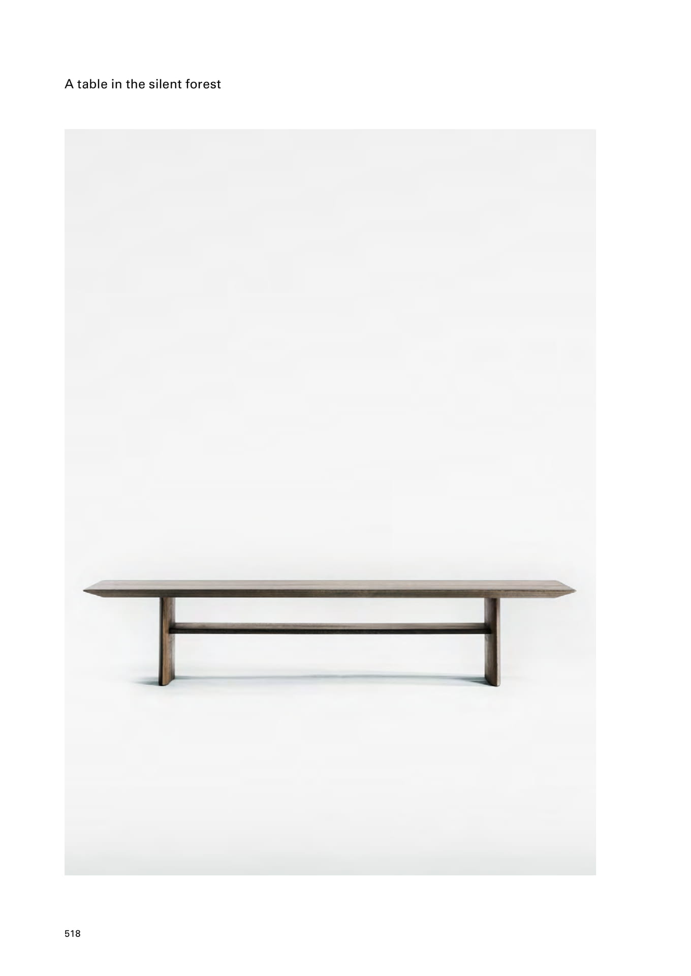 A table in the silent forest（520ページ目）