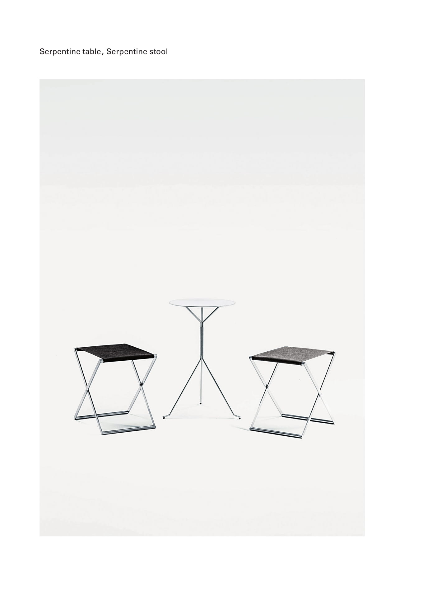 Serpentine table & stool(576ページ目)