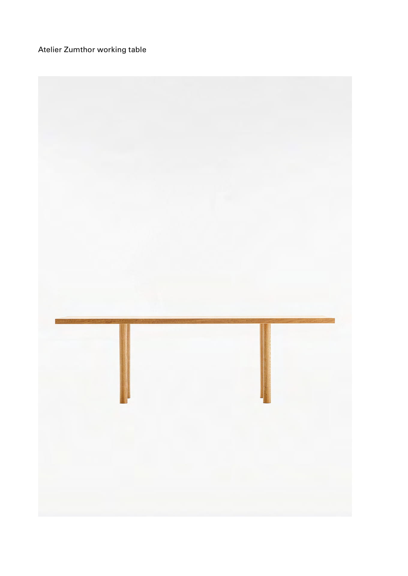 Atelier Zumthor table（582ページ目）
