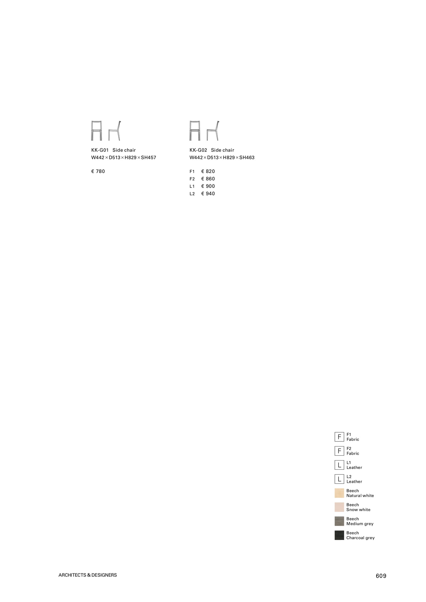 Side Chair（611ページ目）