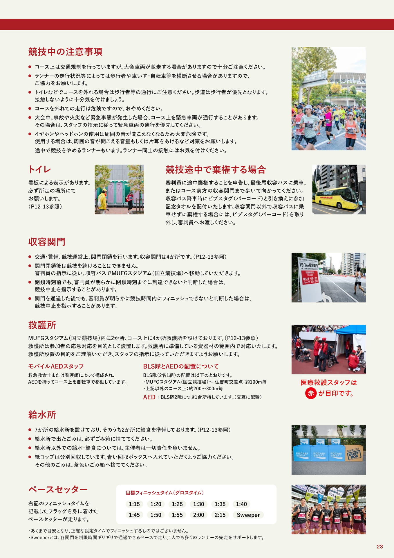 競技中のご案内(23ページ目)