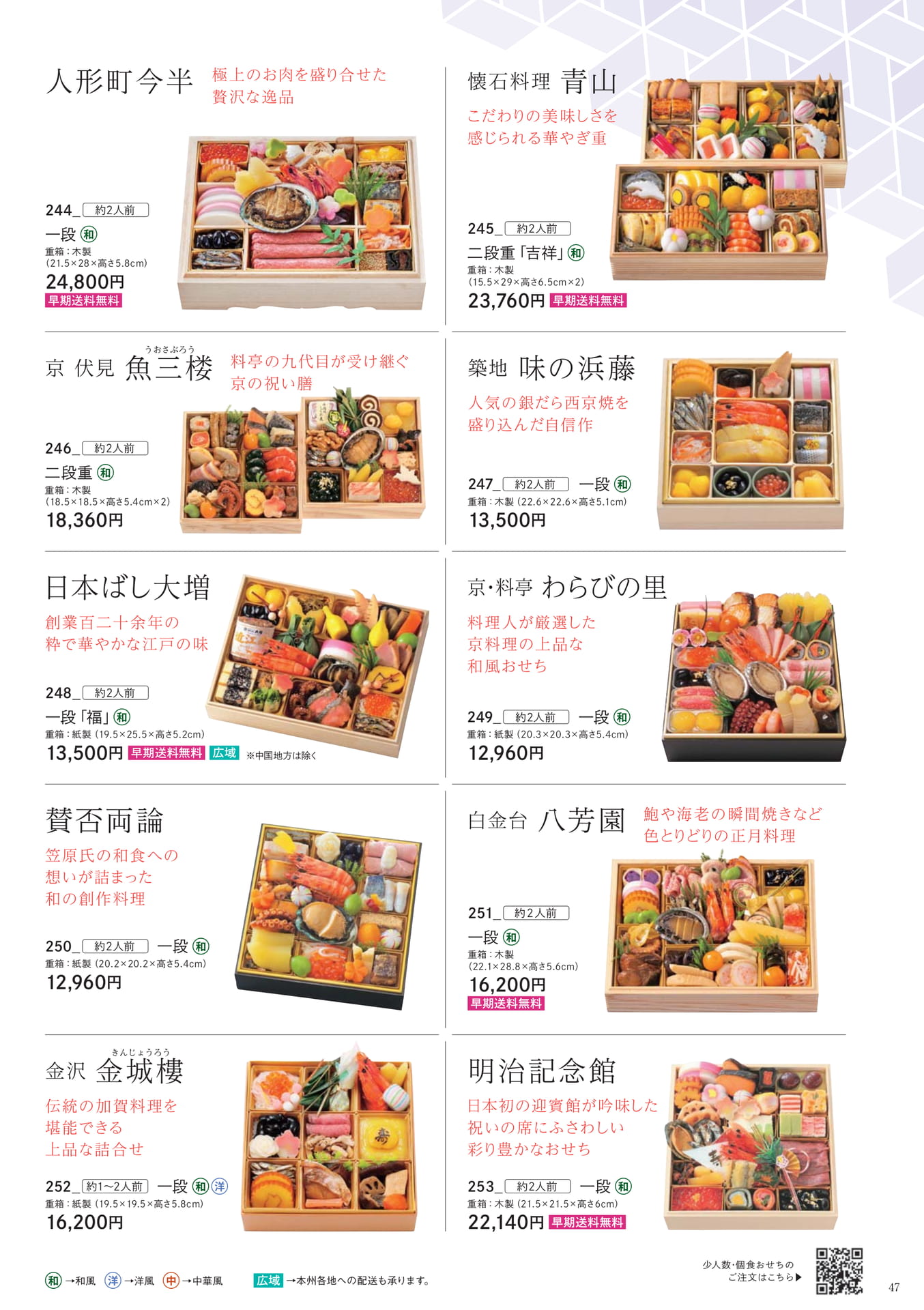 少人数・個食おせち(47ページ目)
