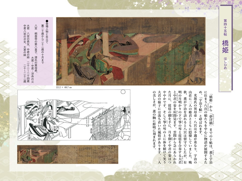 第四十五帖 橋姫 はしひめ(12ページ目)