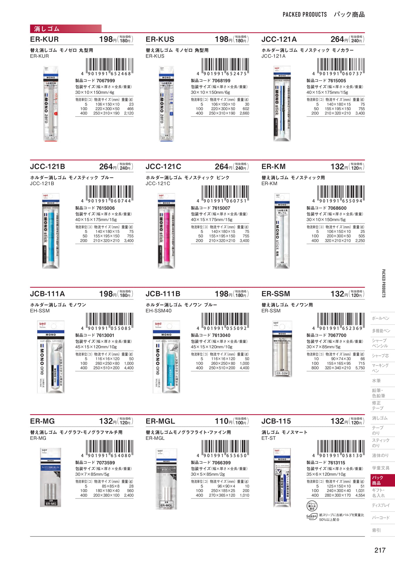 P217_パック商品_消しゴム(219ページ目)