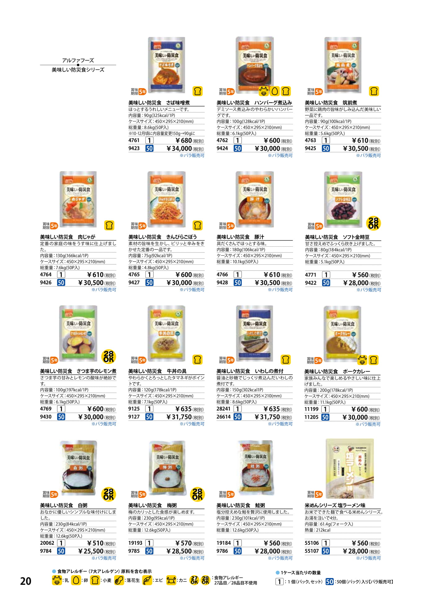 美味しい防災食シリーズ(22ページ目)