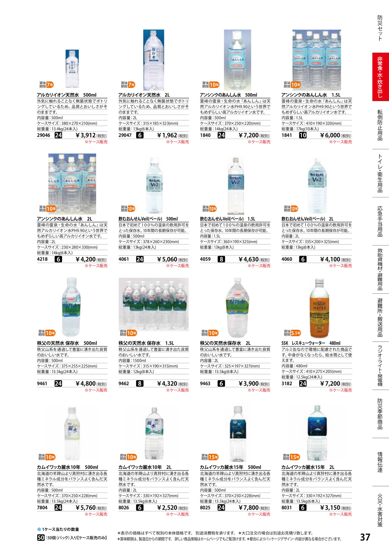 保存水(39ページ目)
